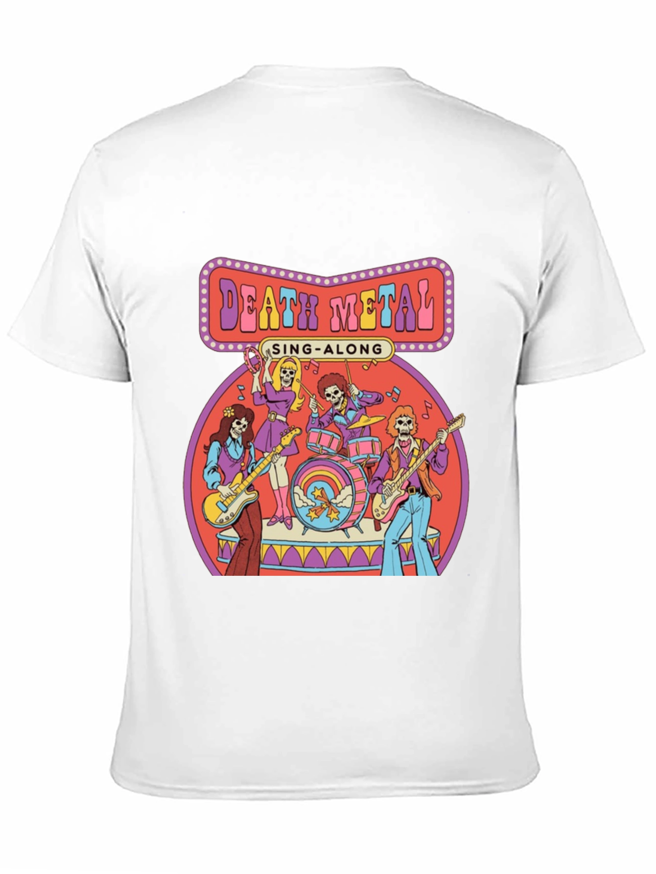 Death Metal Sing-Along Graphic T-Shirt