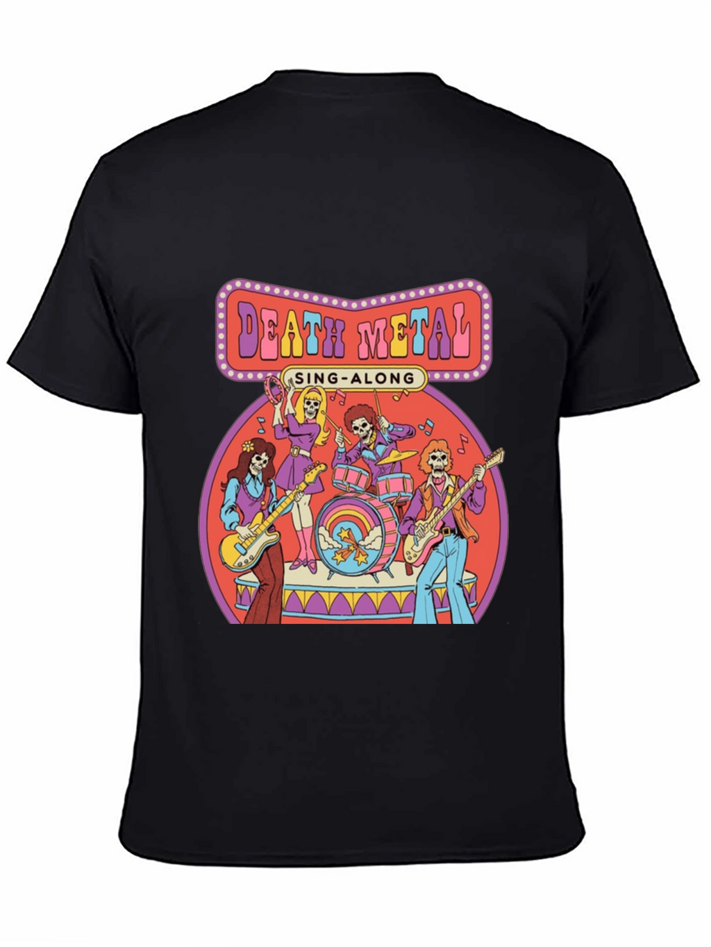 Death Metal Sing-Along Graphic T-Shirt