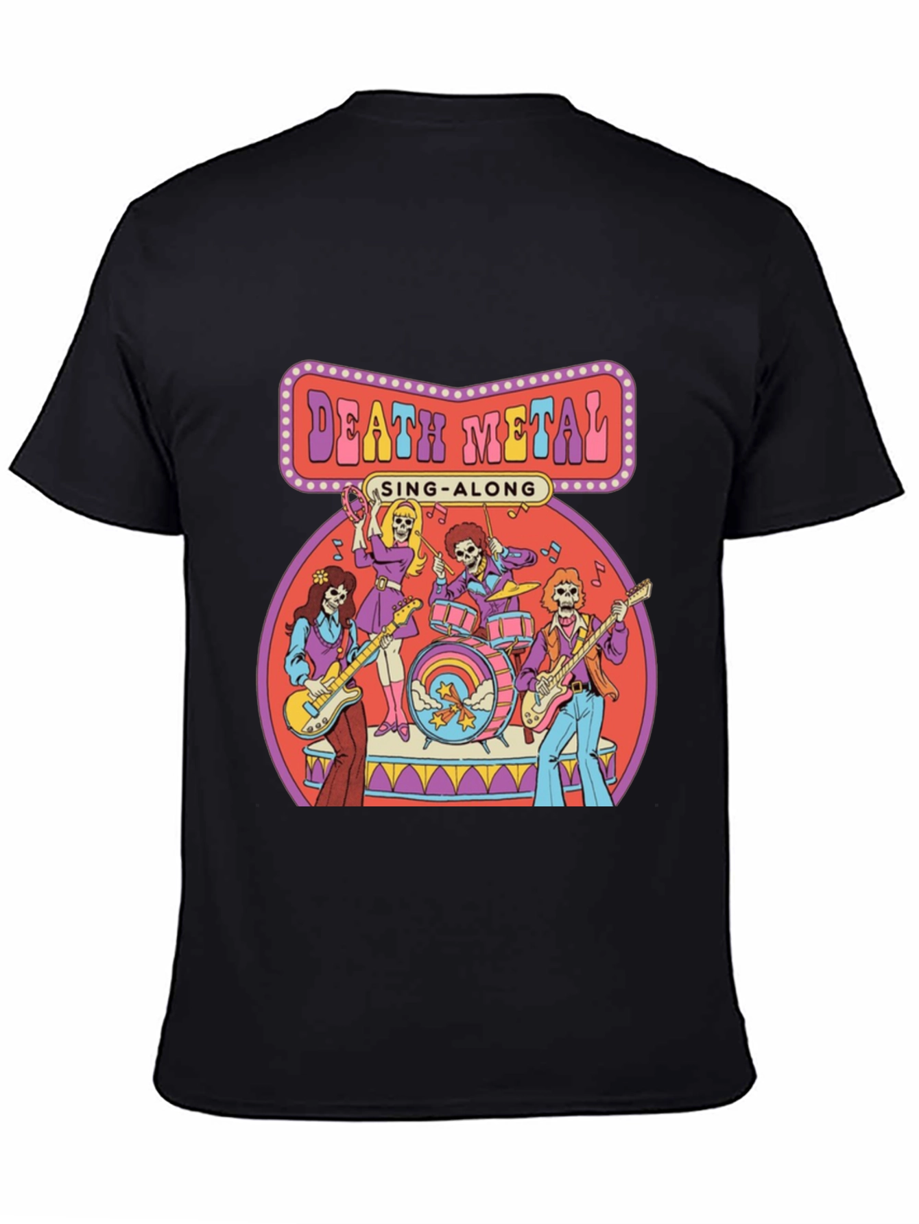 Death Metal Sing-Along Graphic T-Shirt