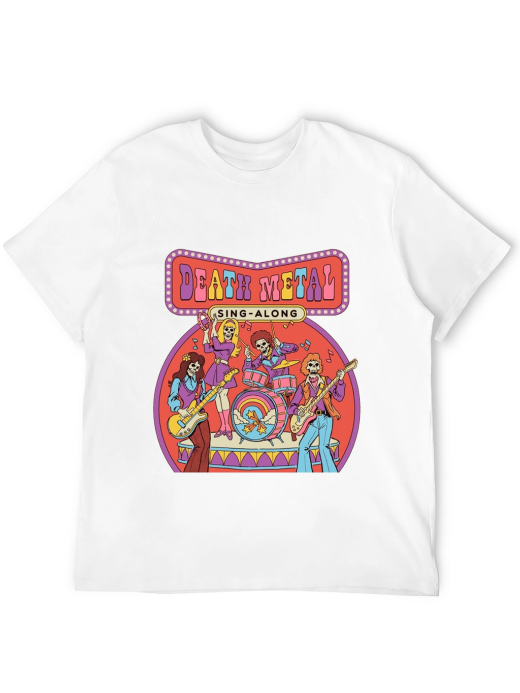 Death Metal Sing-Along Graphic T-Shirt