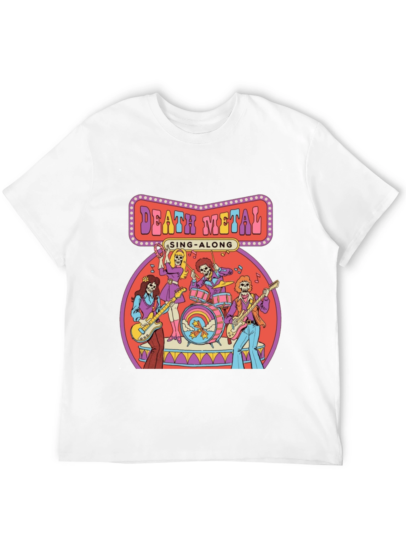 Death Metal Sing-Along Graphic T-Shirt