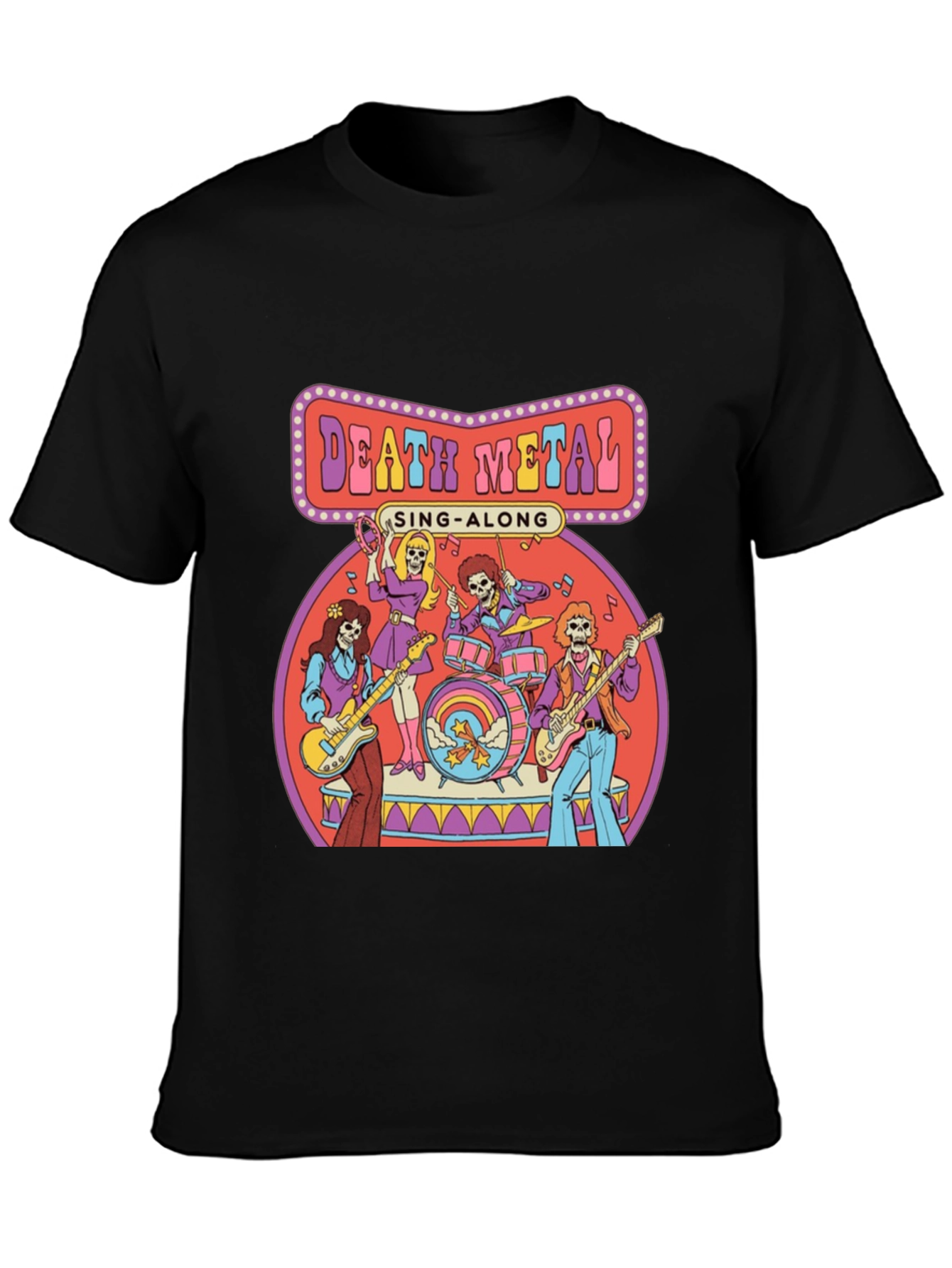 Death Metal Sing-Along Graphic T-Shirt