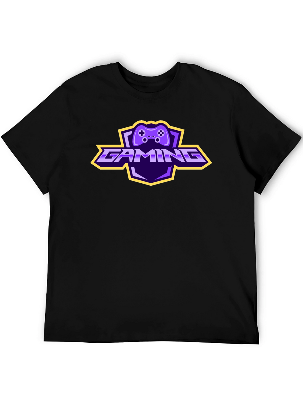 Gaming Controller Logo T-Shirt - Black