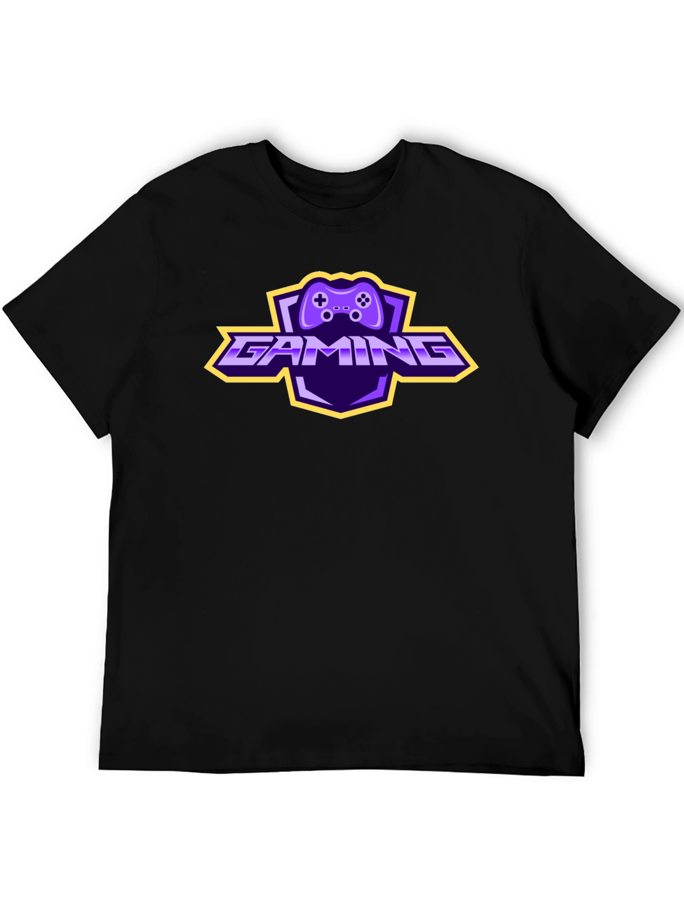 Gaming Controller Logo T-Shirt - Black