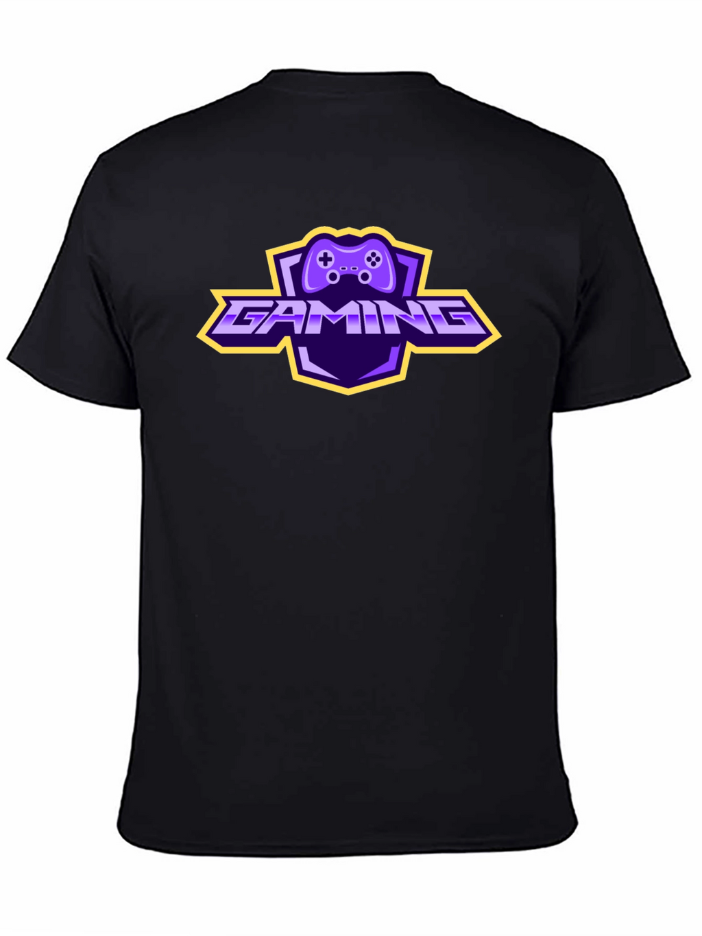 Gaming Controller Logo T-Shirt - Black