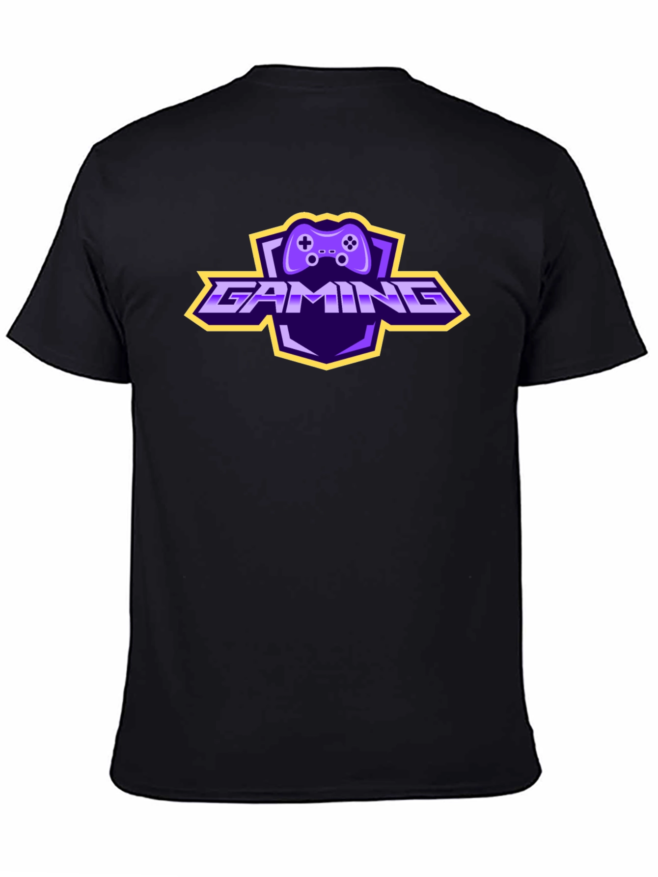 Gaming Controller Logo T-Shirt - Black
