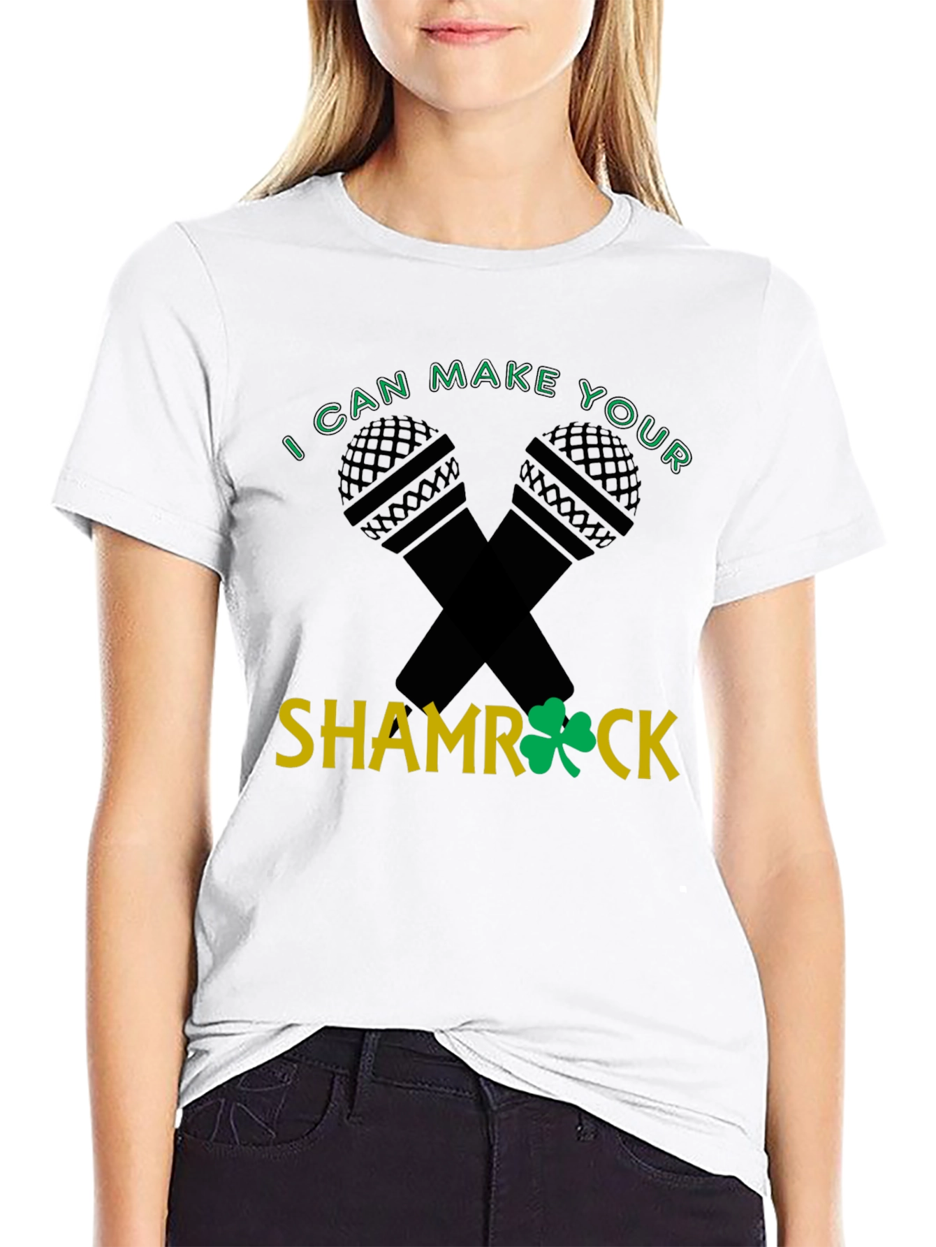 Shamrock Funny Graphic T-Shirt - St. Patricks Day