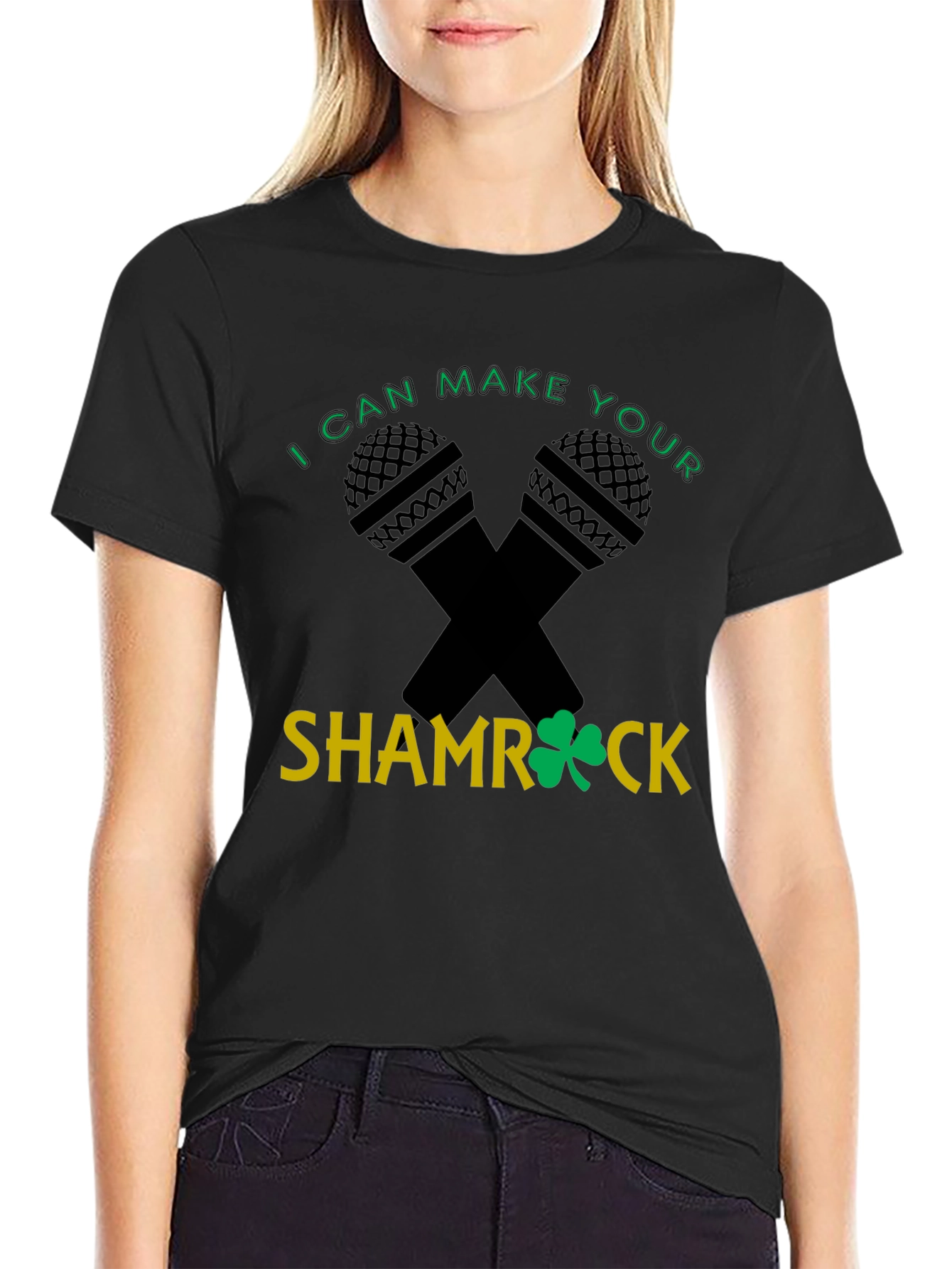 Shamrock Funny Graphic T-Shirt - St. Patricks Day
