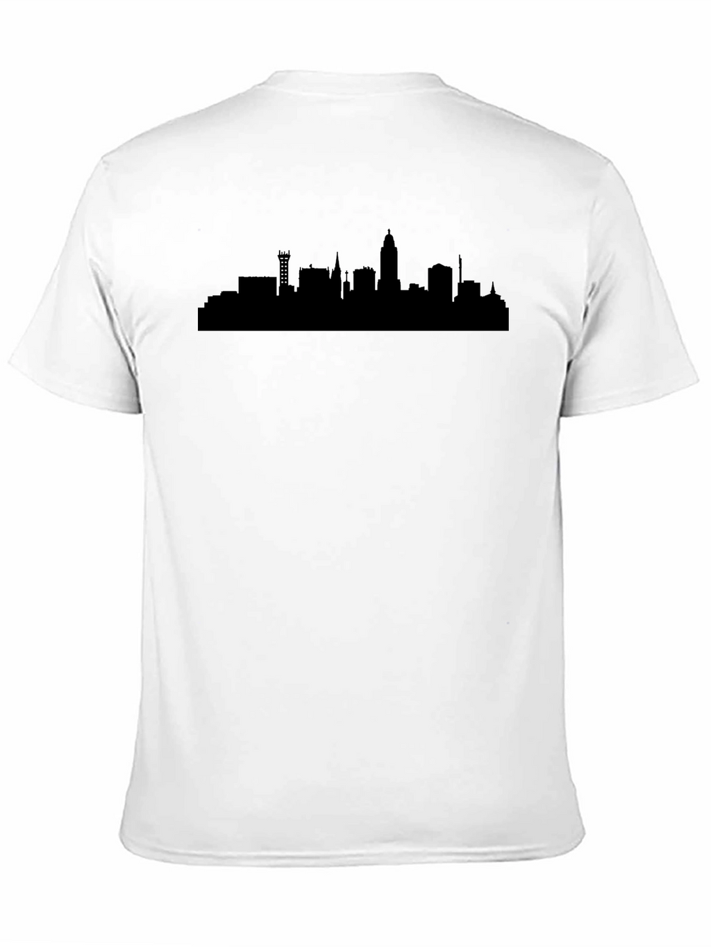Cityscape Silhouette Tee - Modern Graphic Print