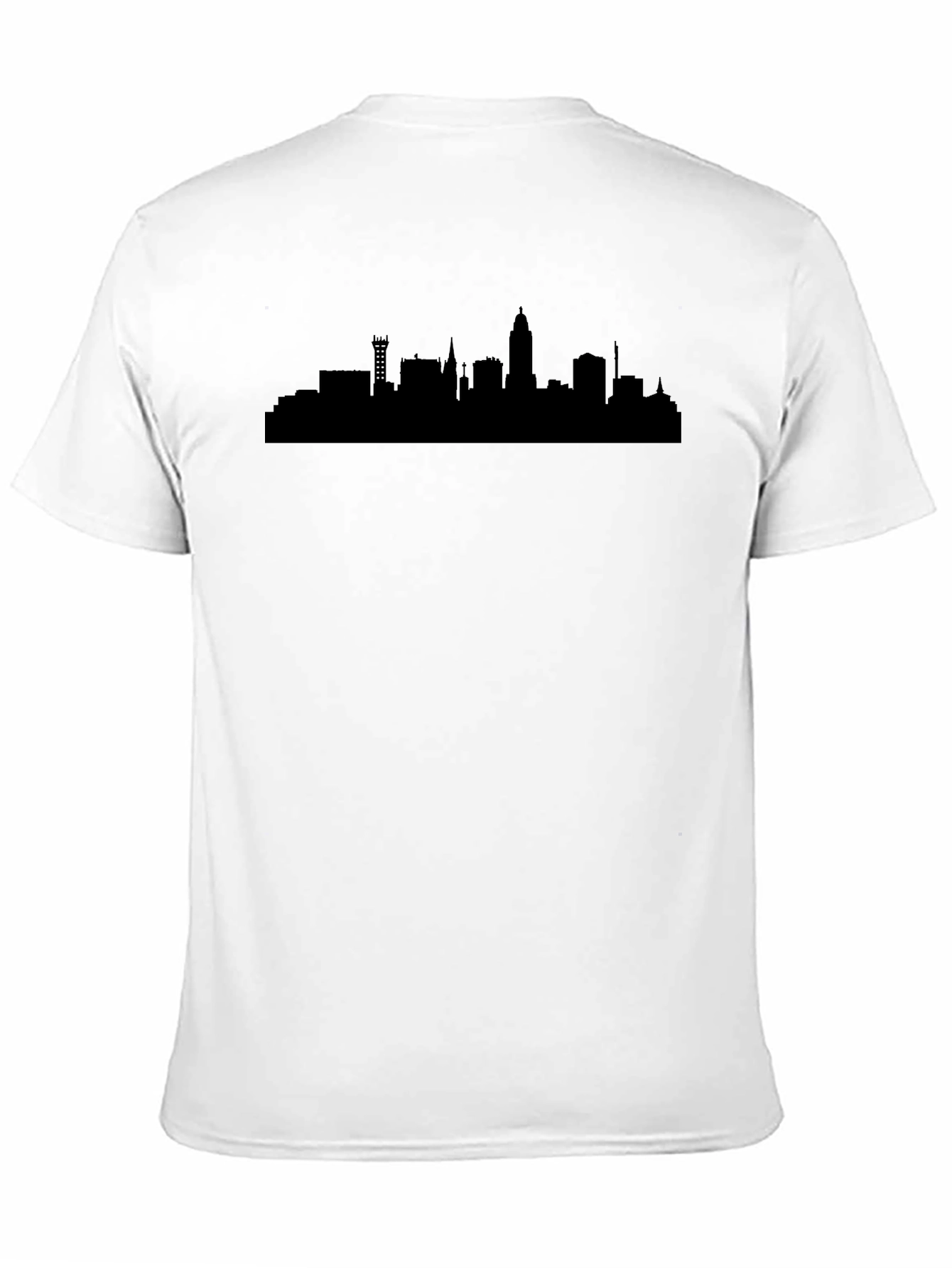Cityscape Silhouette Tee - Modern Graphic Print