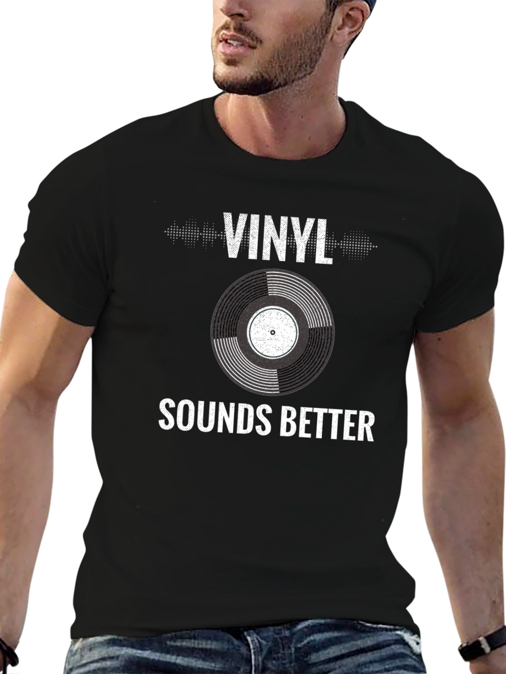 Vinyl Sounds Better T-Shirt - Music Lover Tee