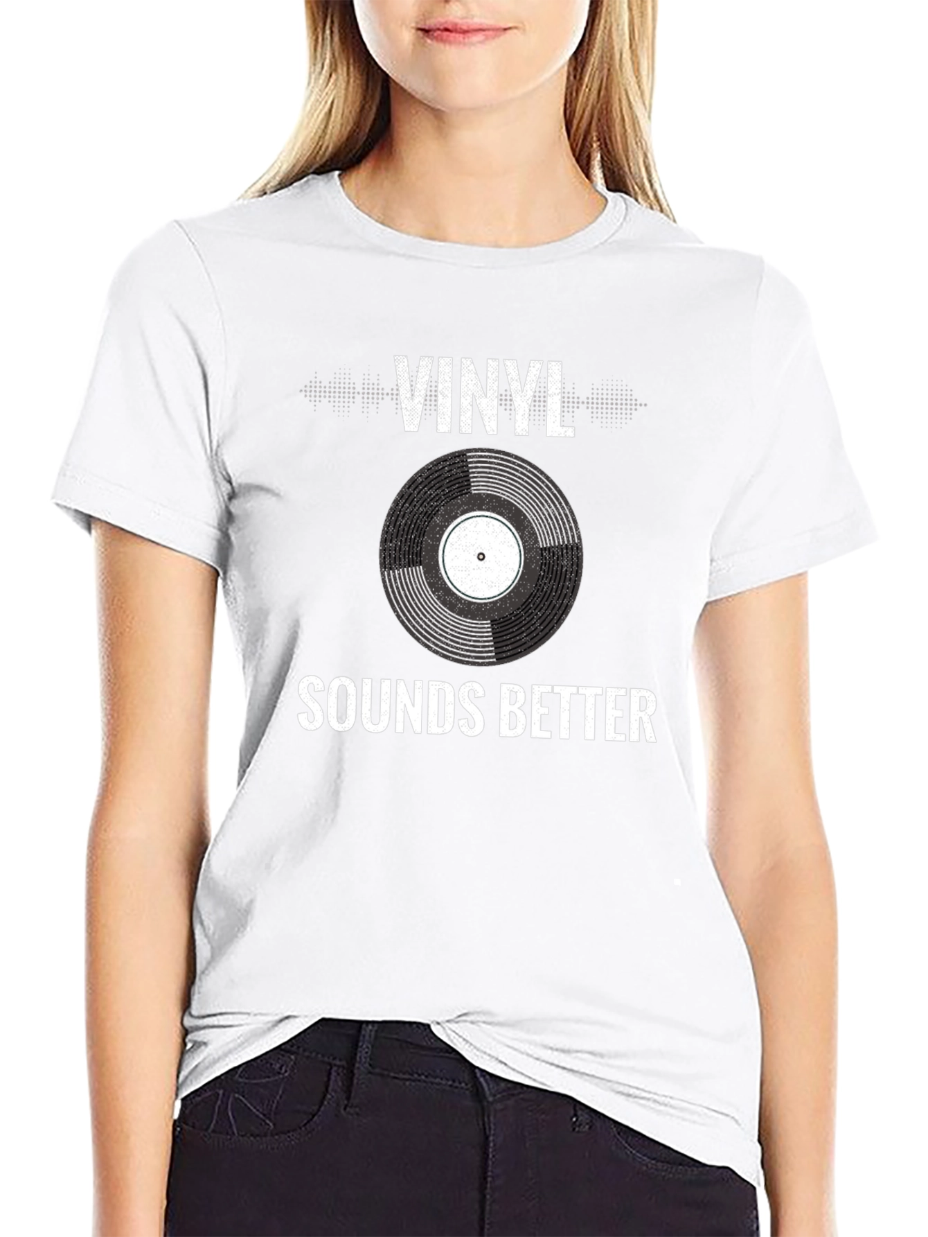 Vinyl Sounds Better T-Shirt - Music Lover Tee