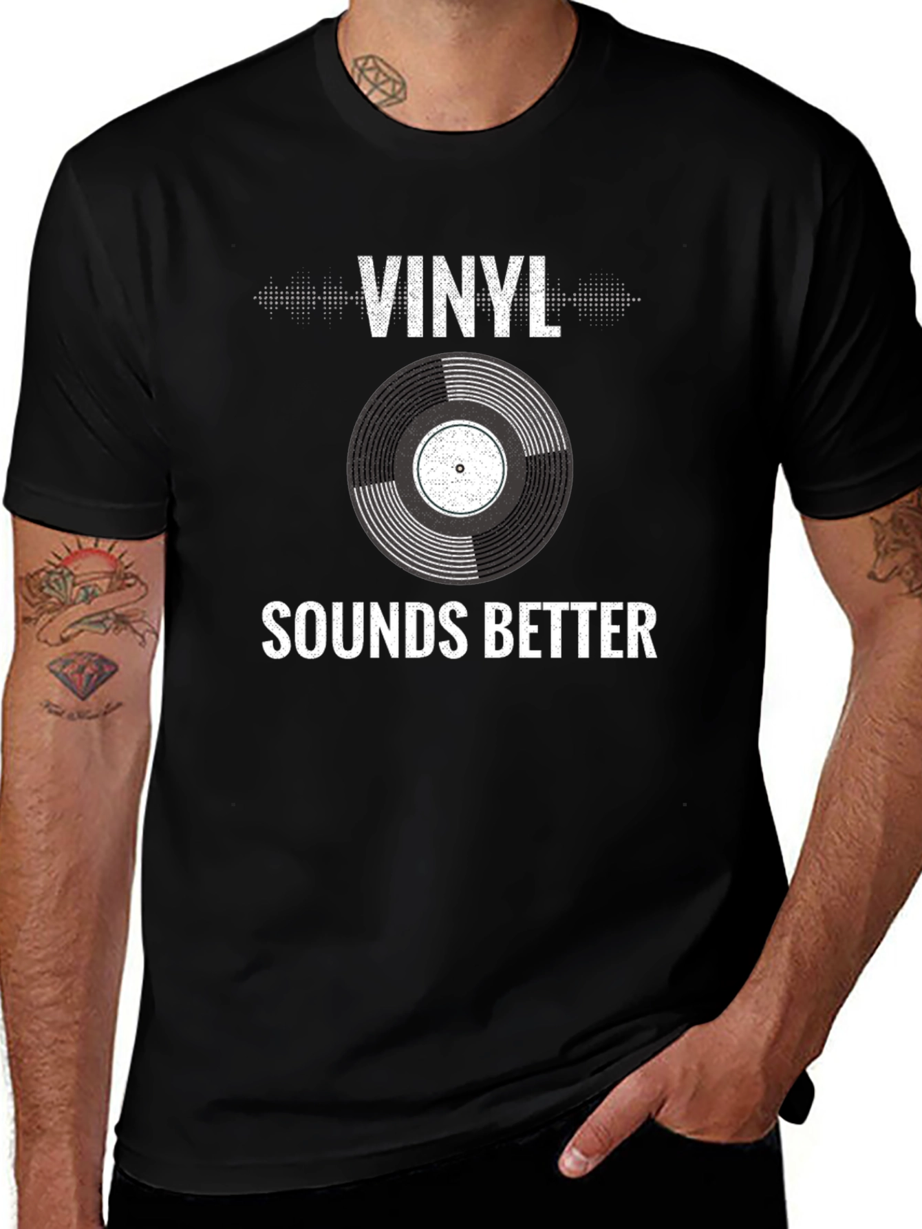 Vinyl Sounds Better T-Shirt - Music Lover Tee