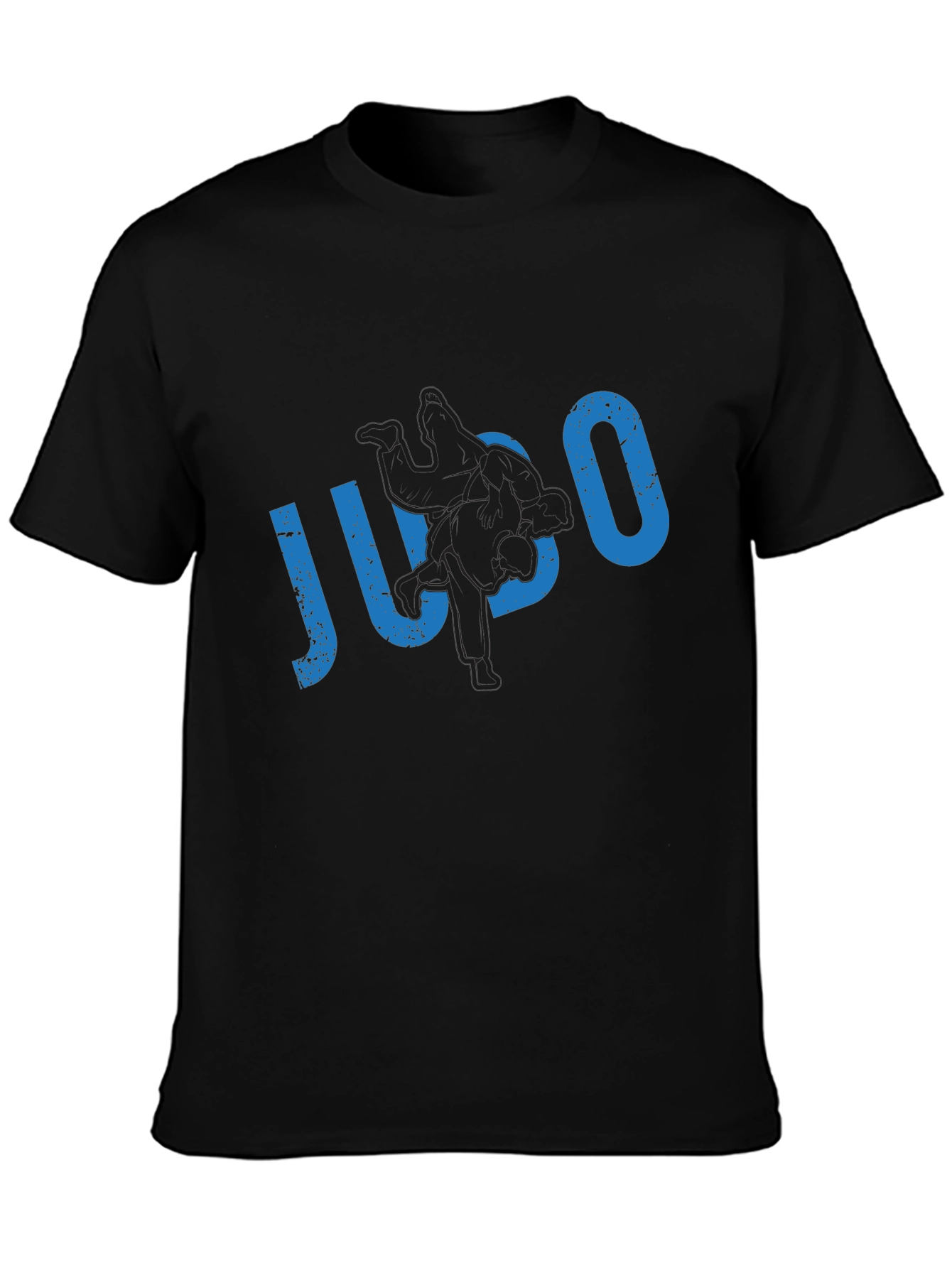 Distressed JUCO Graphic Tee - Black