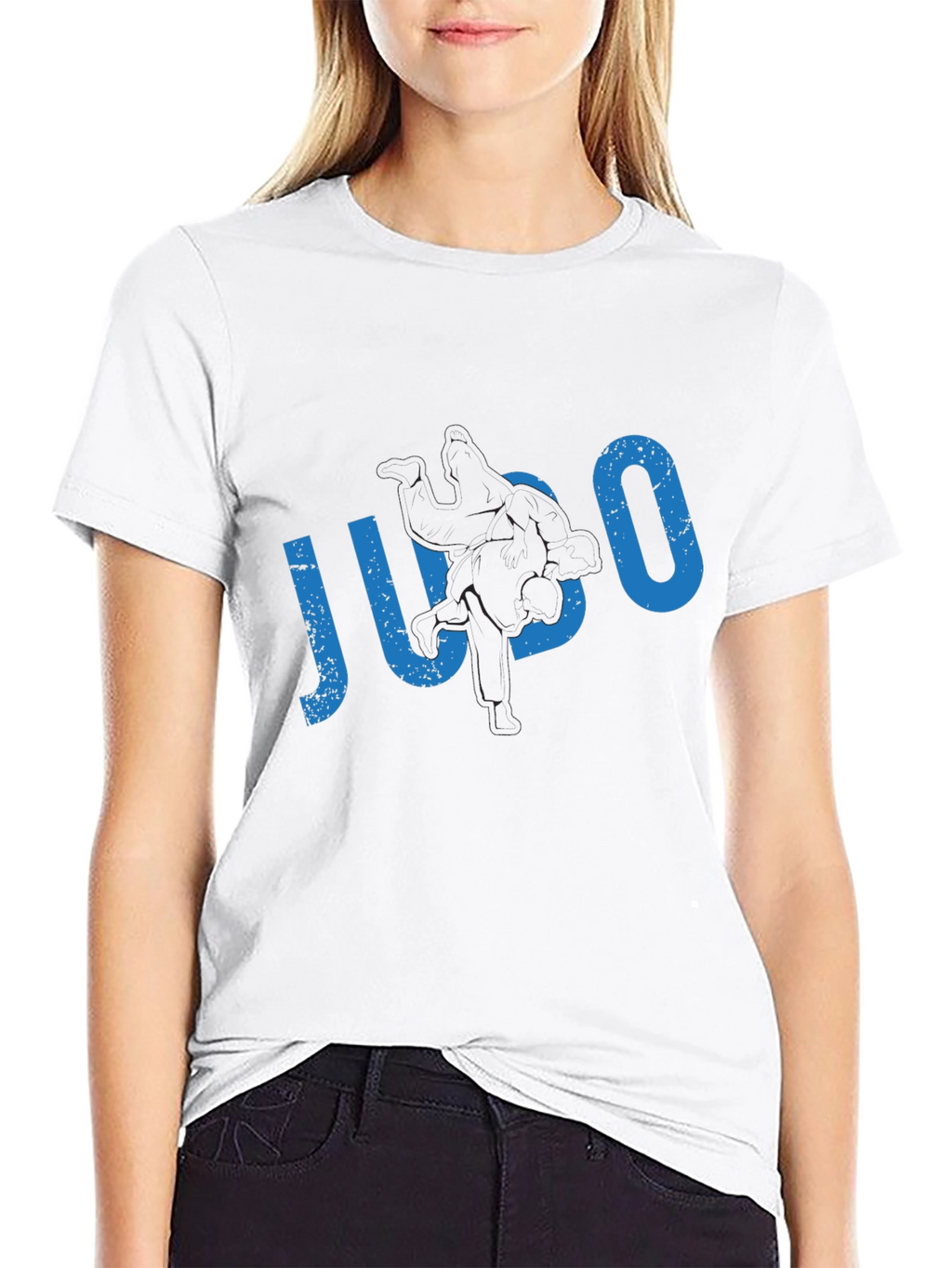 Distressed JUCO Graphic Tee - Black