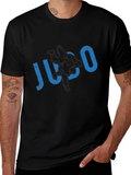 Distressed JUCO Graphic Tee - Black
