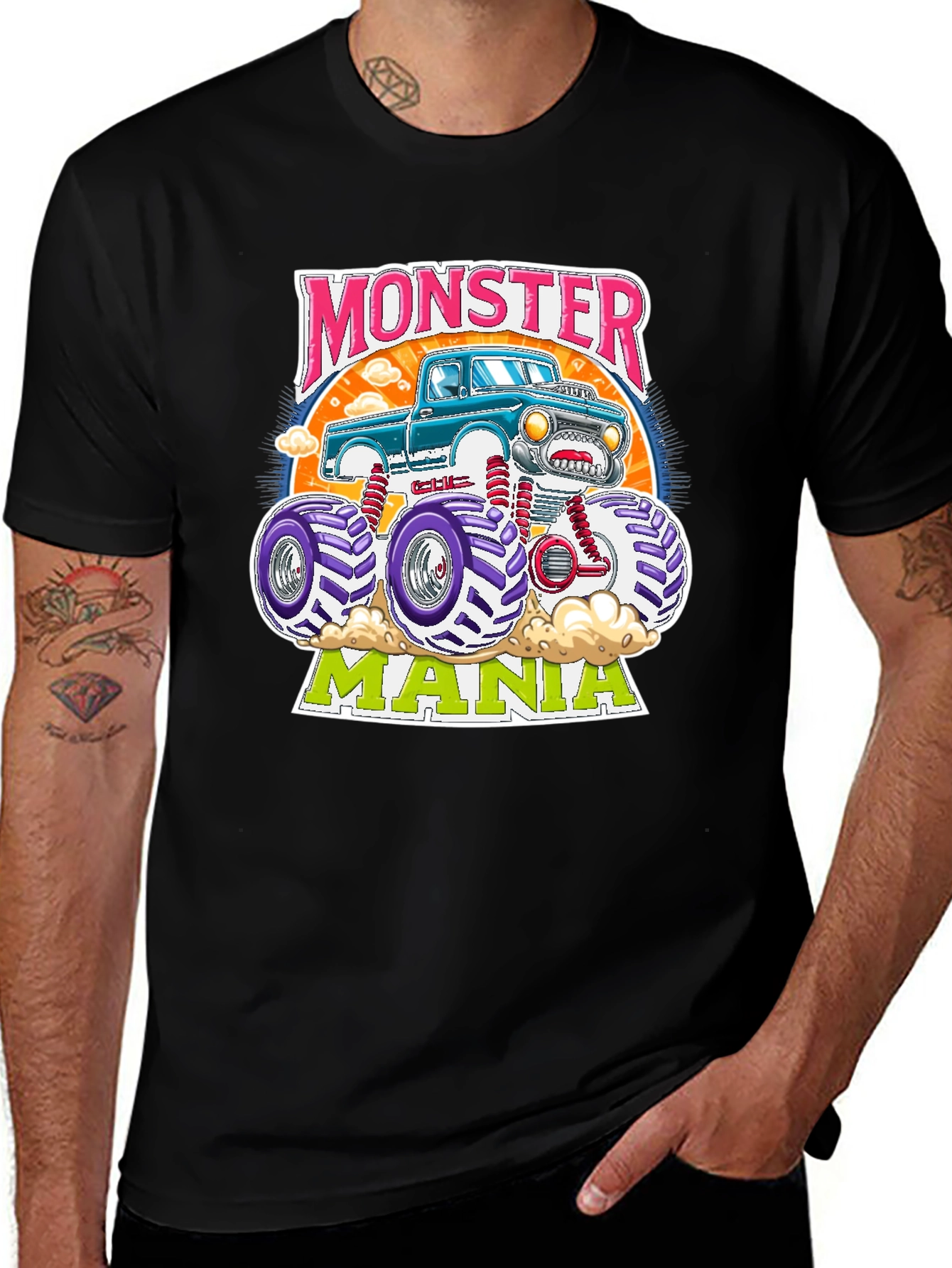 Monster Mania Truck Graphic Tee