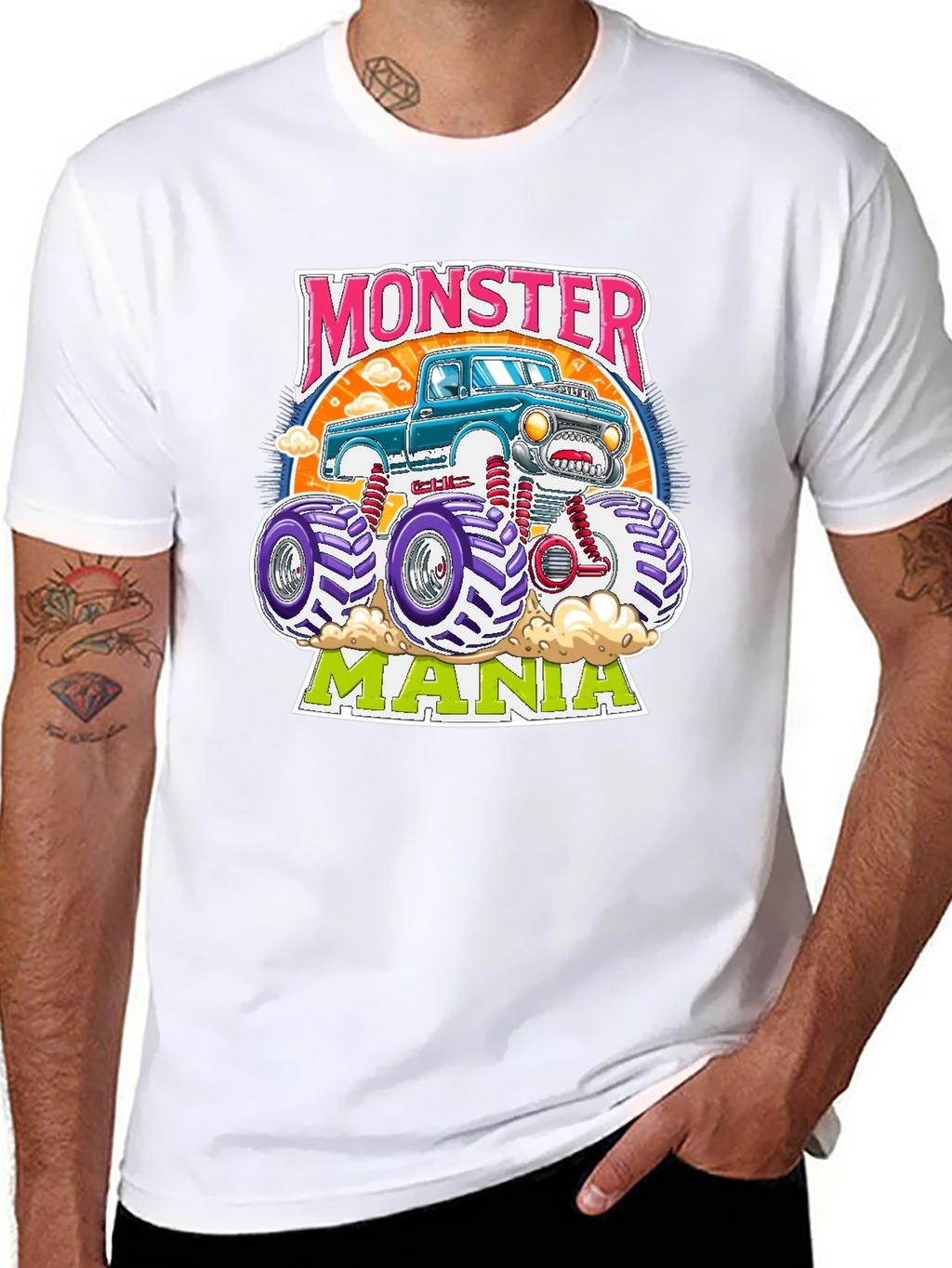 Monster Mania Truck Graphic Tee