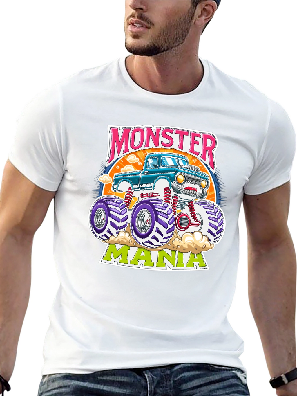 Monster Mania Truck Graphic Tee