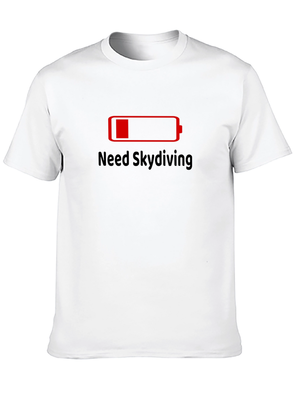 Need Skydiving Black T-Shirt