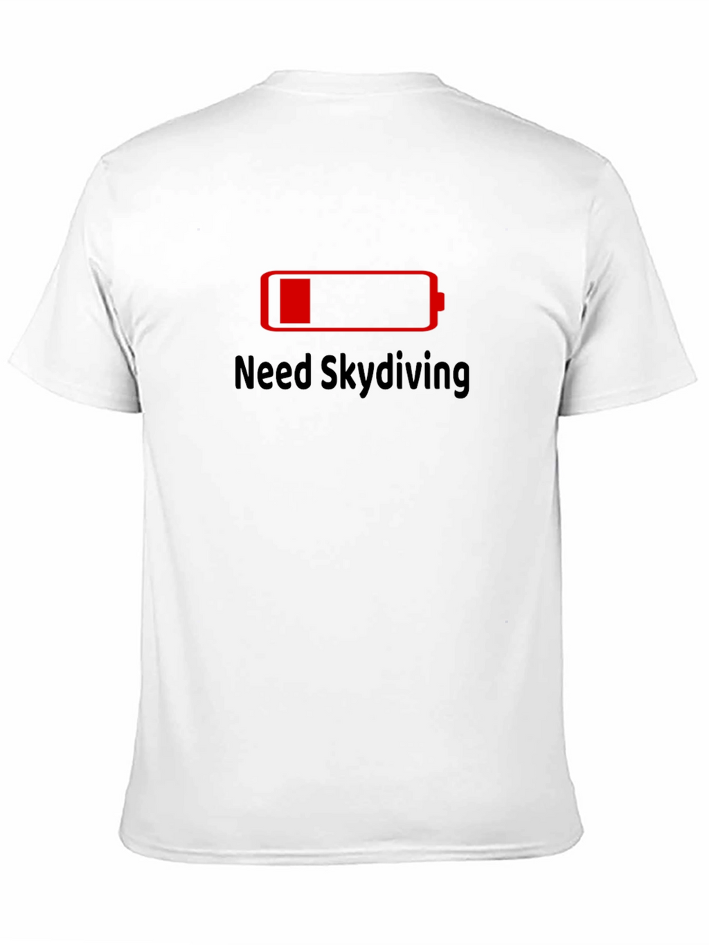 Need Skydiving Black T-Shirt