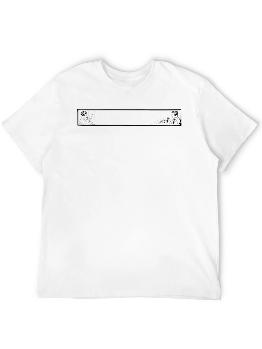 Black Graphic Print T-Shirt