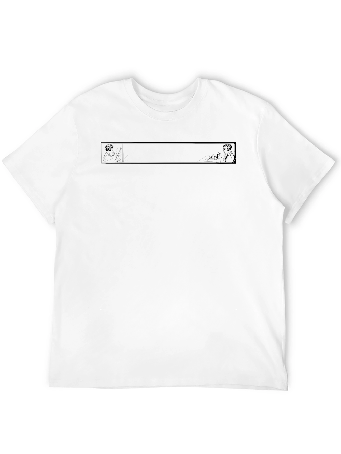 Black Graphic Print T-Shirt