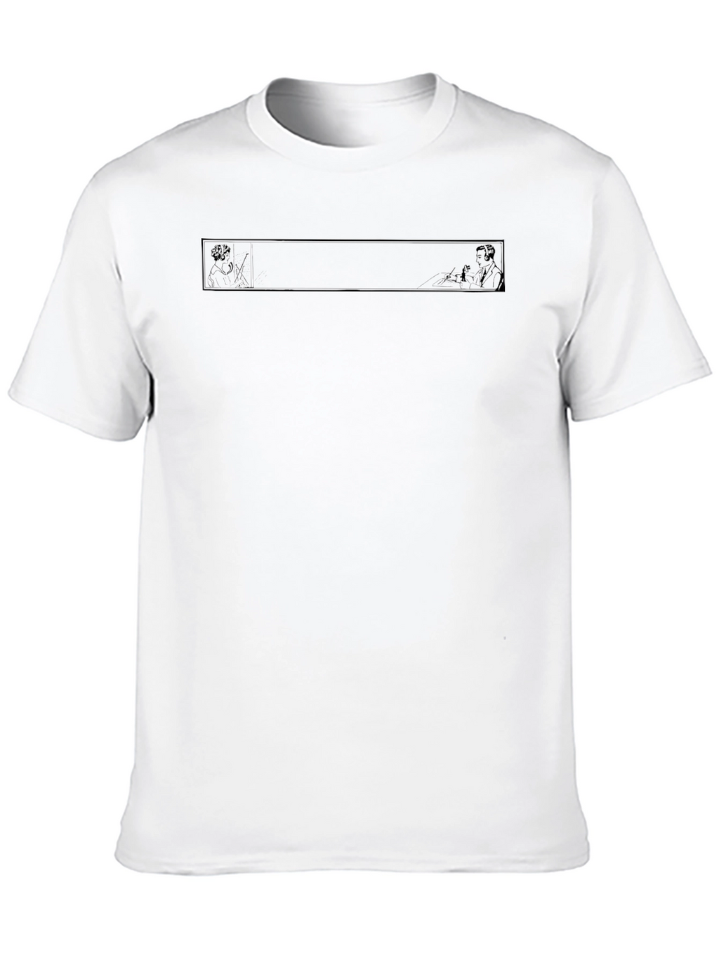 Black Graphic Print T-Shirt