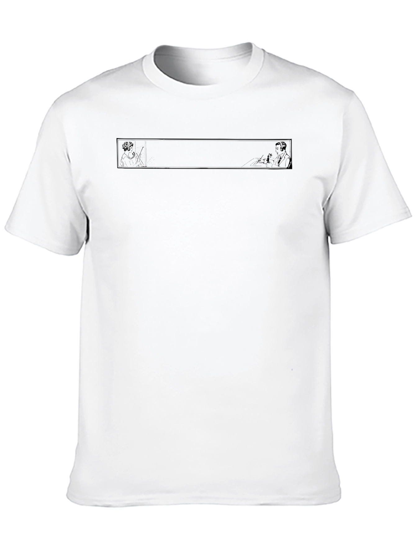 Black Graphic Print T-Shirt