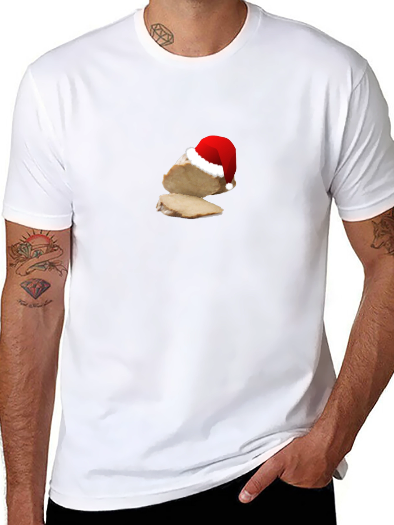 Festive Turkey Tee - Holiday Humor