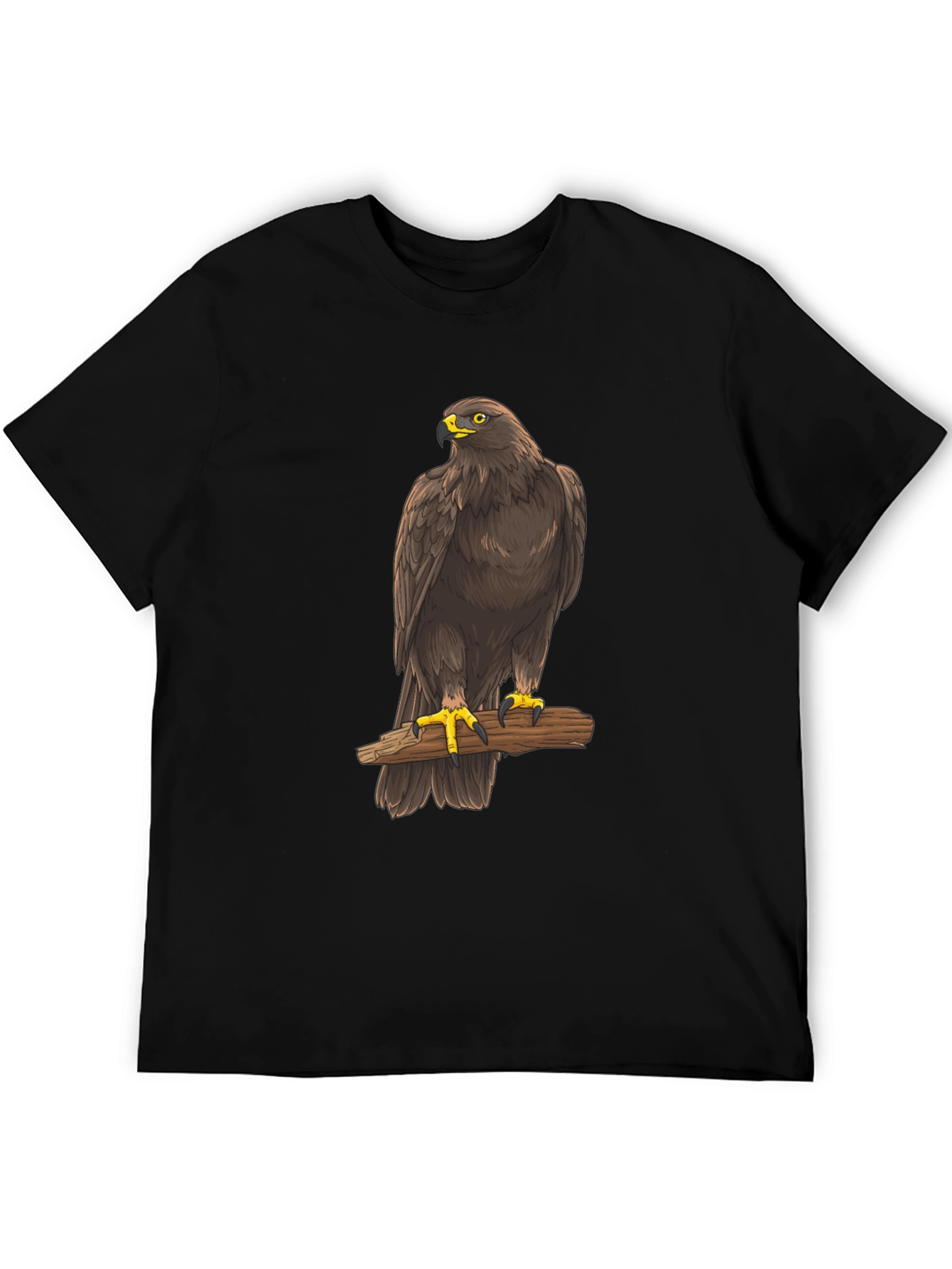 Eagle Graphic Tee - Mens Black T-Shirt