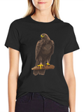 Eagle Graphic Tee - Mens Black T-Shirt