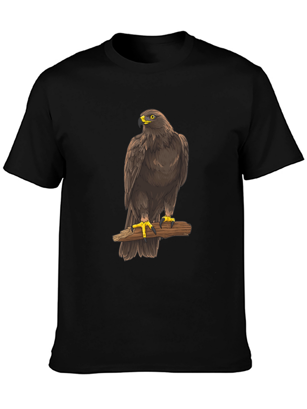 Eagle Graphic Tee - Mens Black T-Shirt