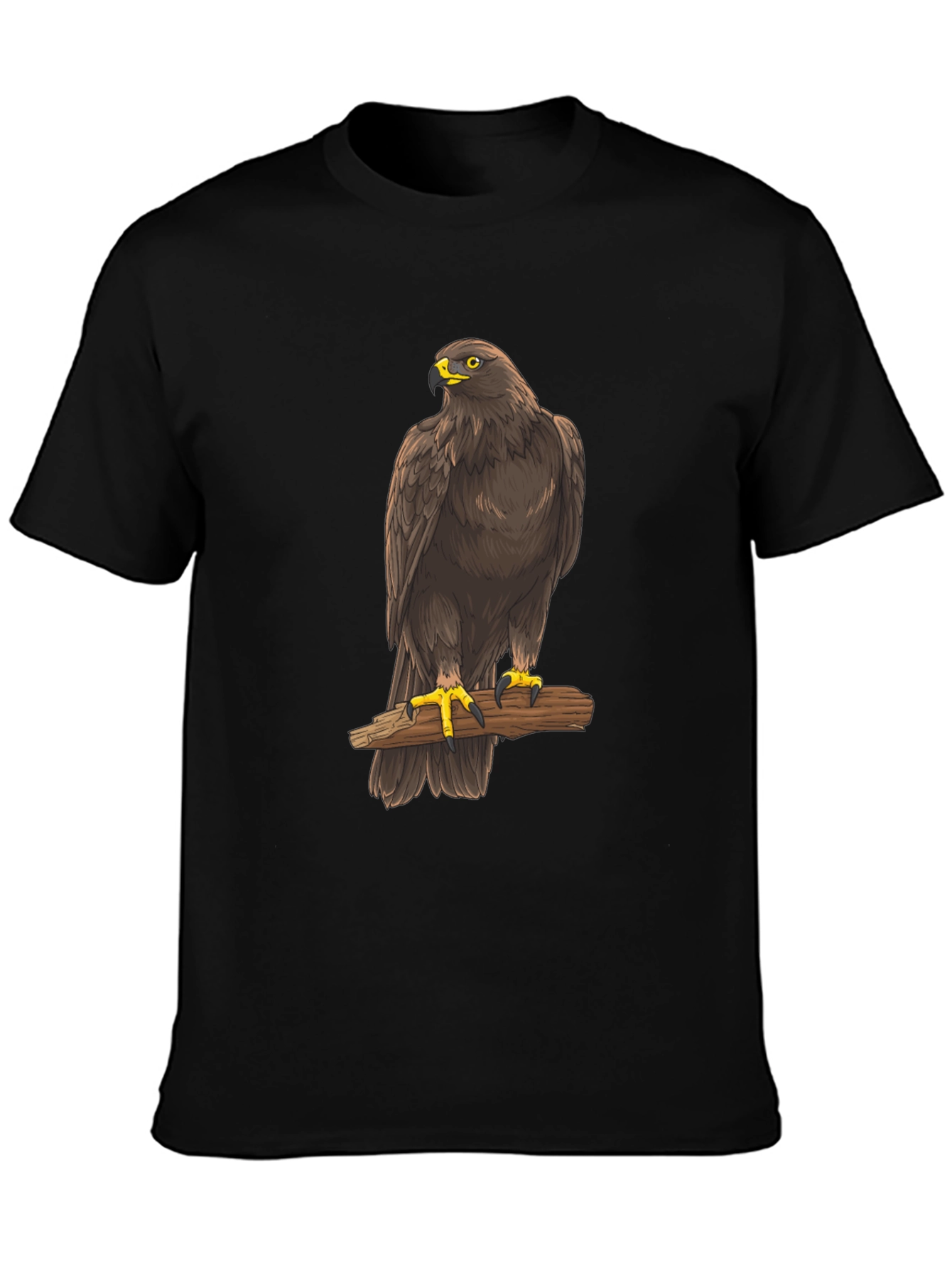 Eagle Graphic Tee - Mens Black T-Shirt