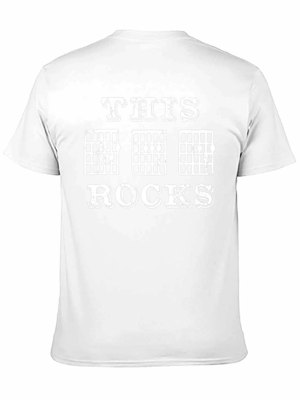 This Rocks Guitar Chords Black T-Shirt