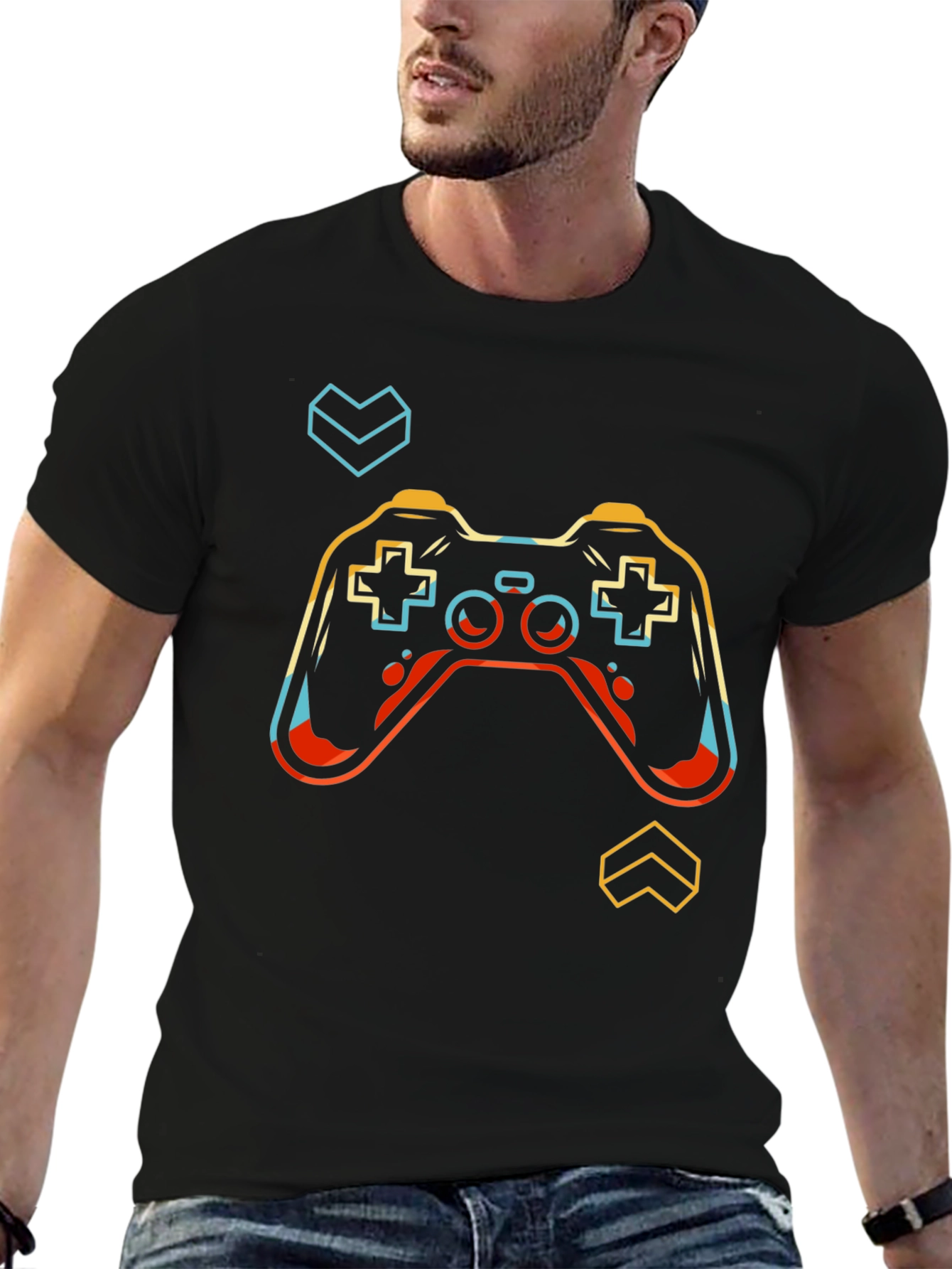 Retro Gaming T-Shirt - Cool Controller Design