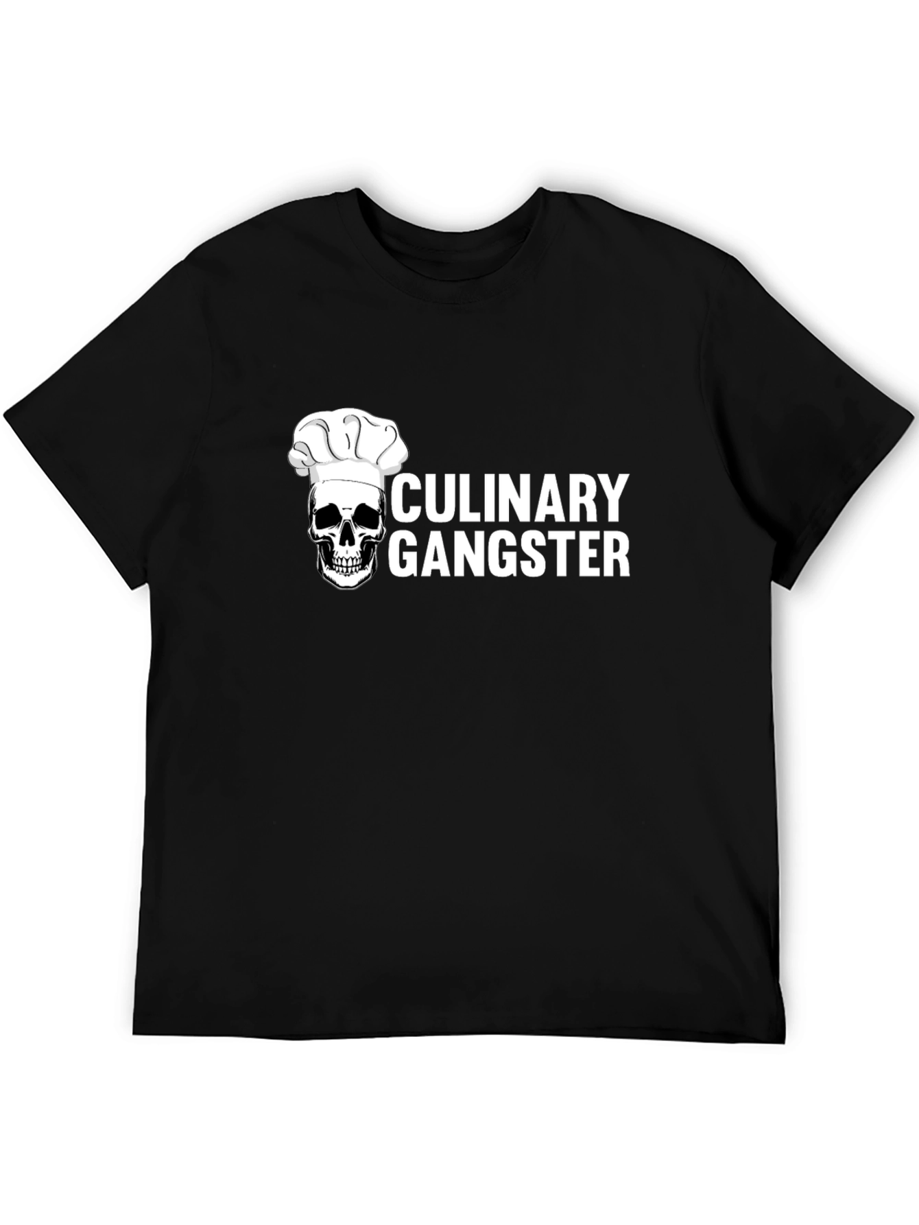 Culinary Gangster T-Shirt - Chef Skull Tee