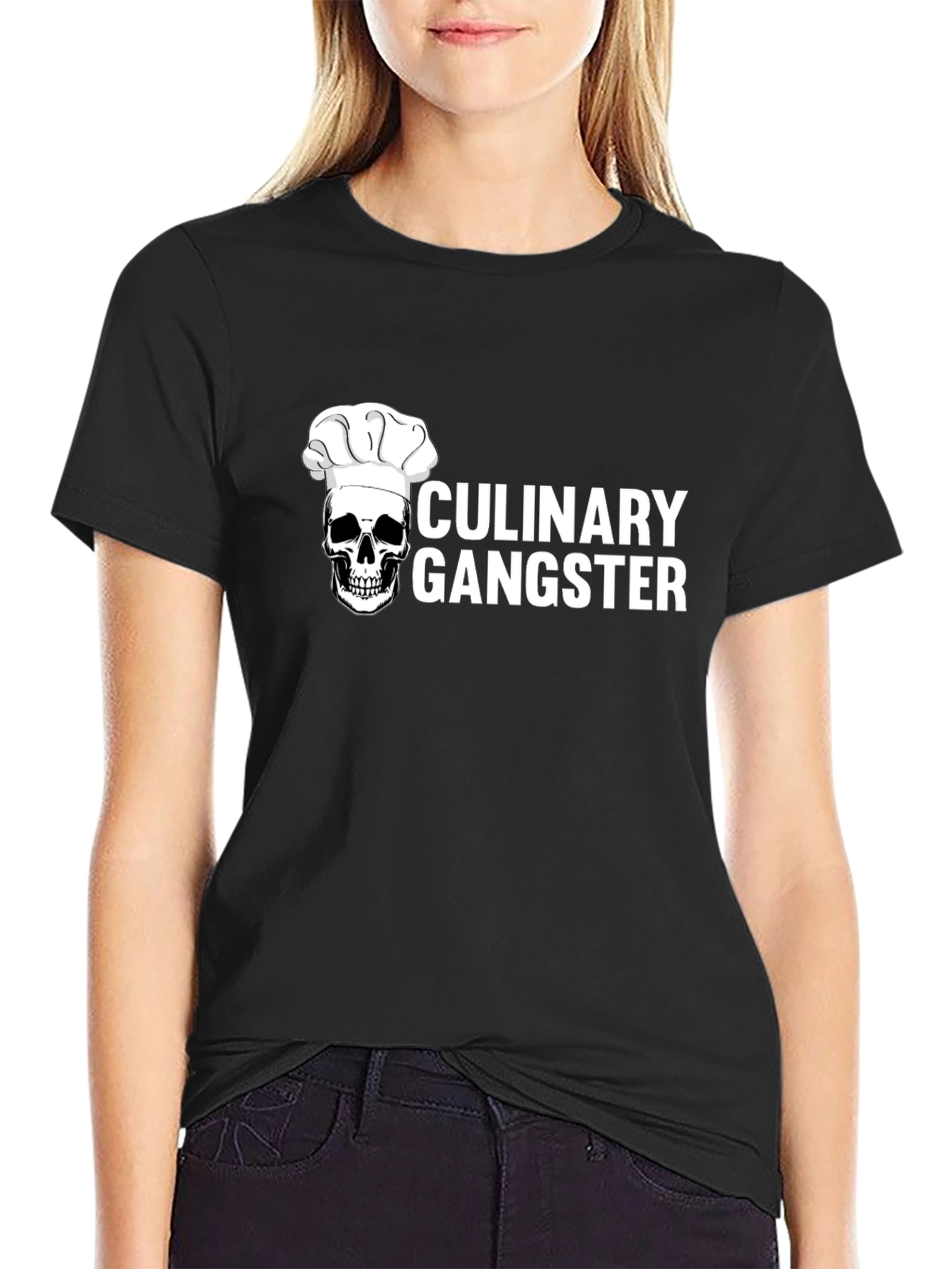 Culinary Gangster T-Shirt - Chef Skull Tee
