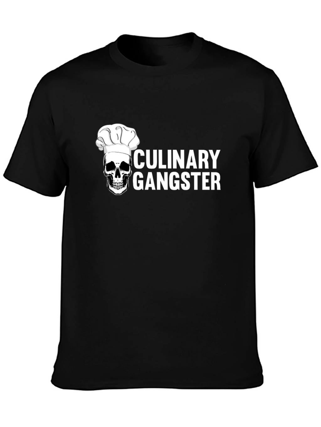 Culinary Gangster T-Shirt - Chef Skull Tee