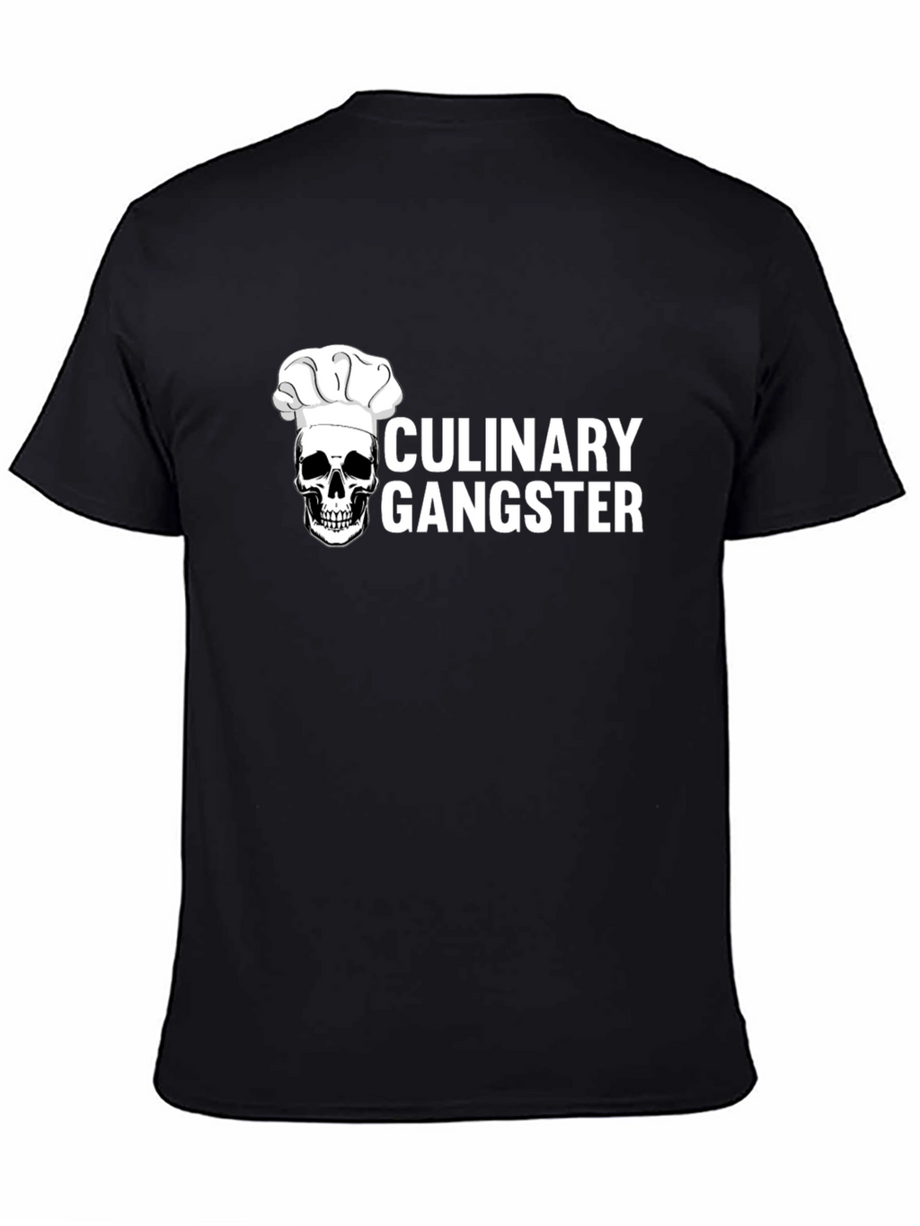 Culinary Gangster T-Shirt - Chef Skull Tee