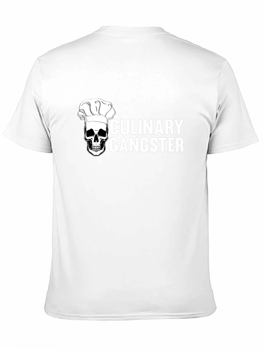 Culinary Gangster T-Shirt - Chef Skull Tee