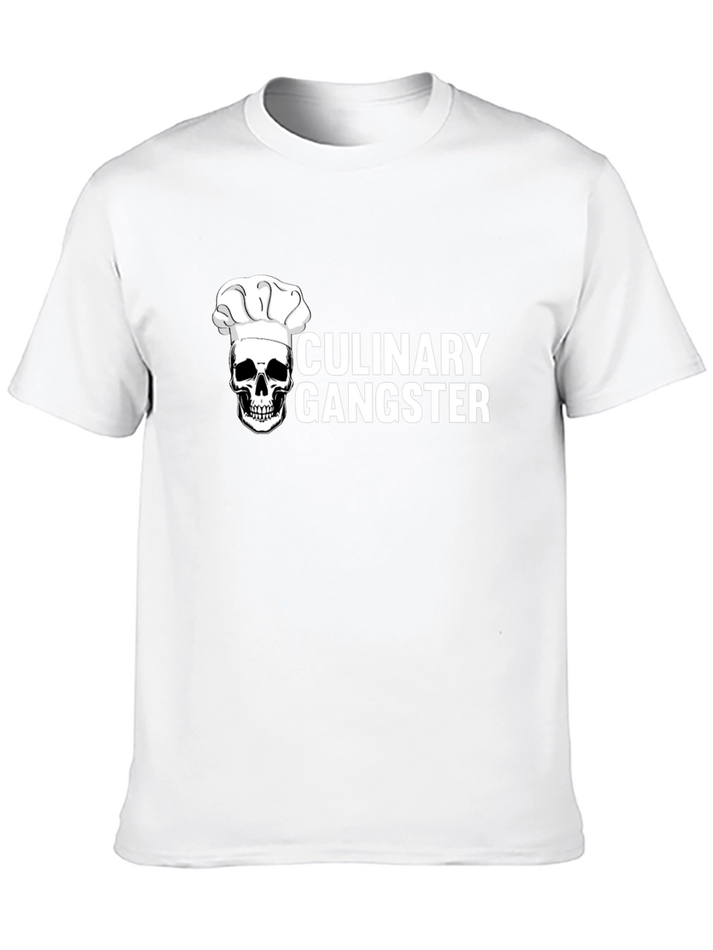 Culinary Gangster T-Shirt - Chef Skull Tee