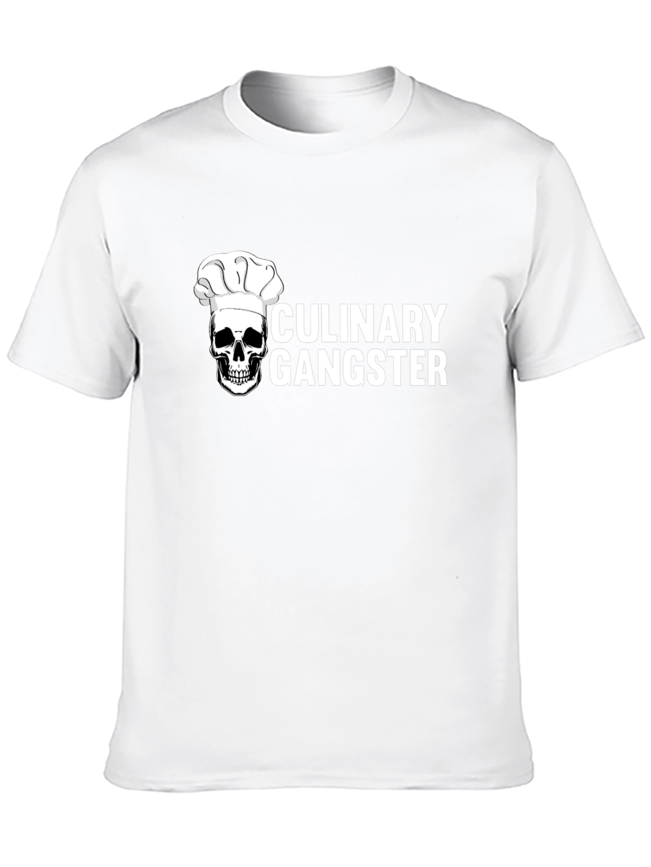Culinary Gangster T-Shirt - Chef Skull Tee