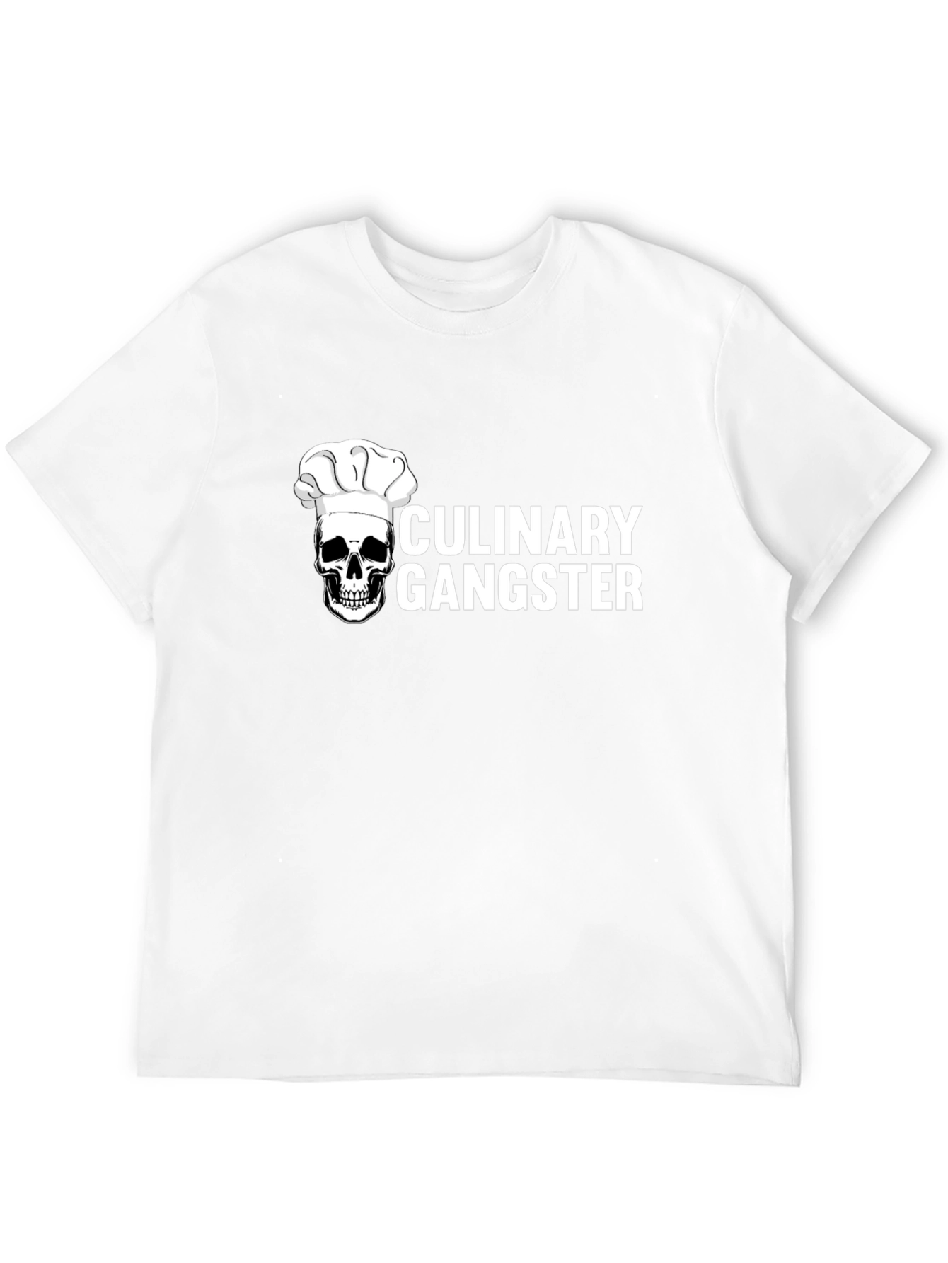 Culinary Gangster T-Shirt - Chef Skull Tee