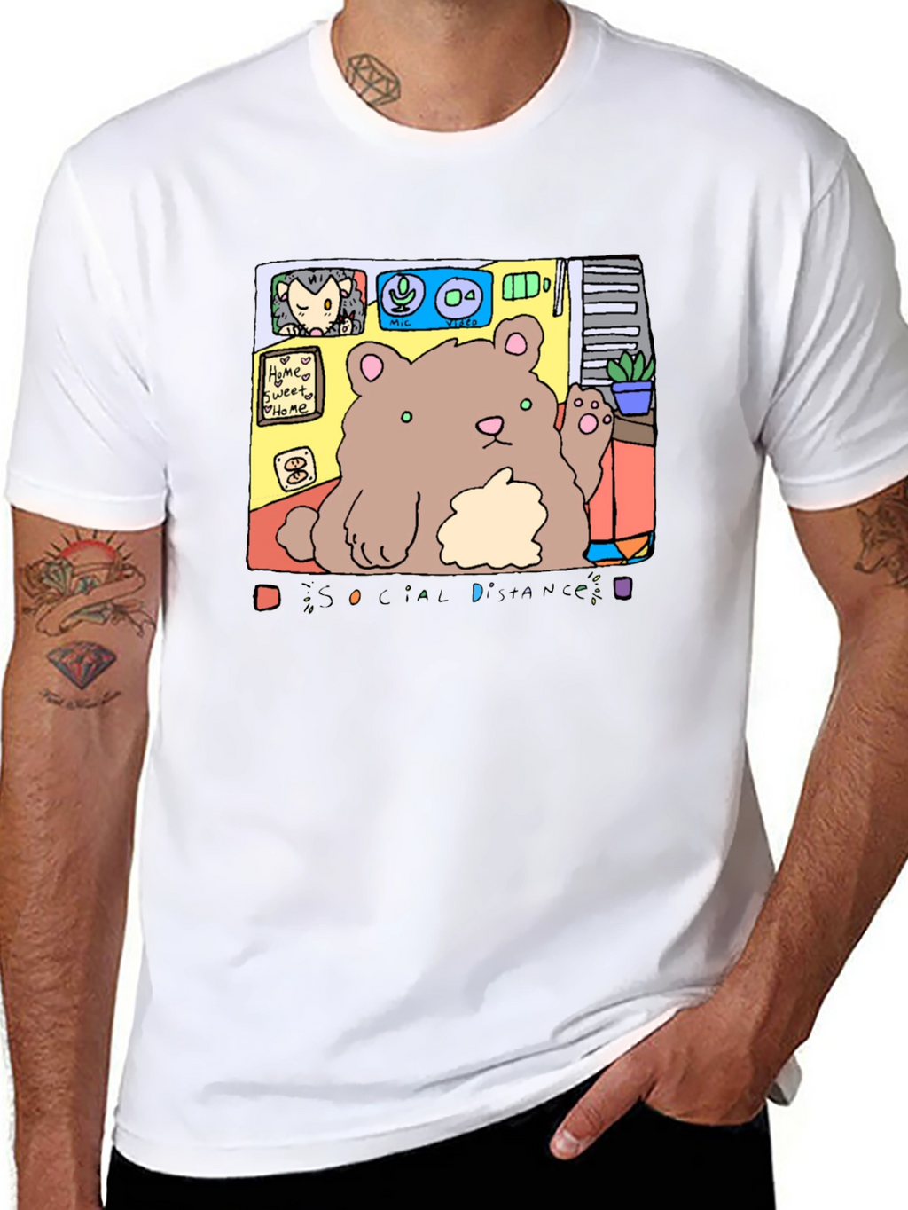 Social Distance Friends T-Shirt