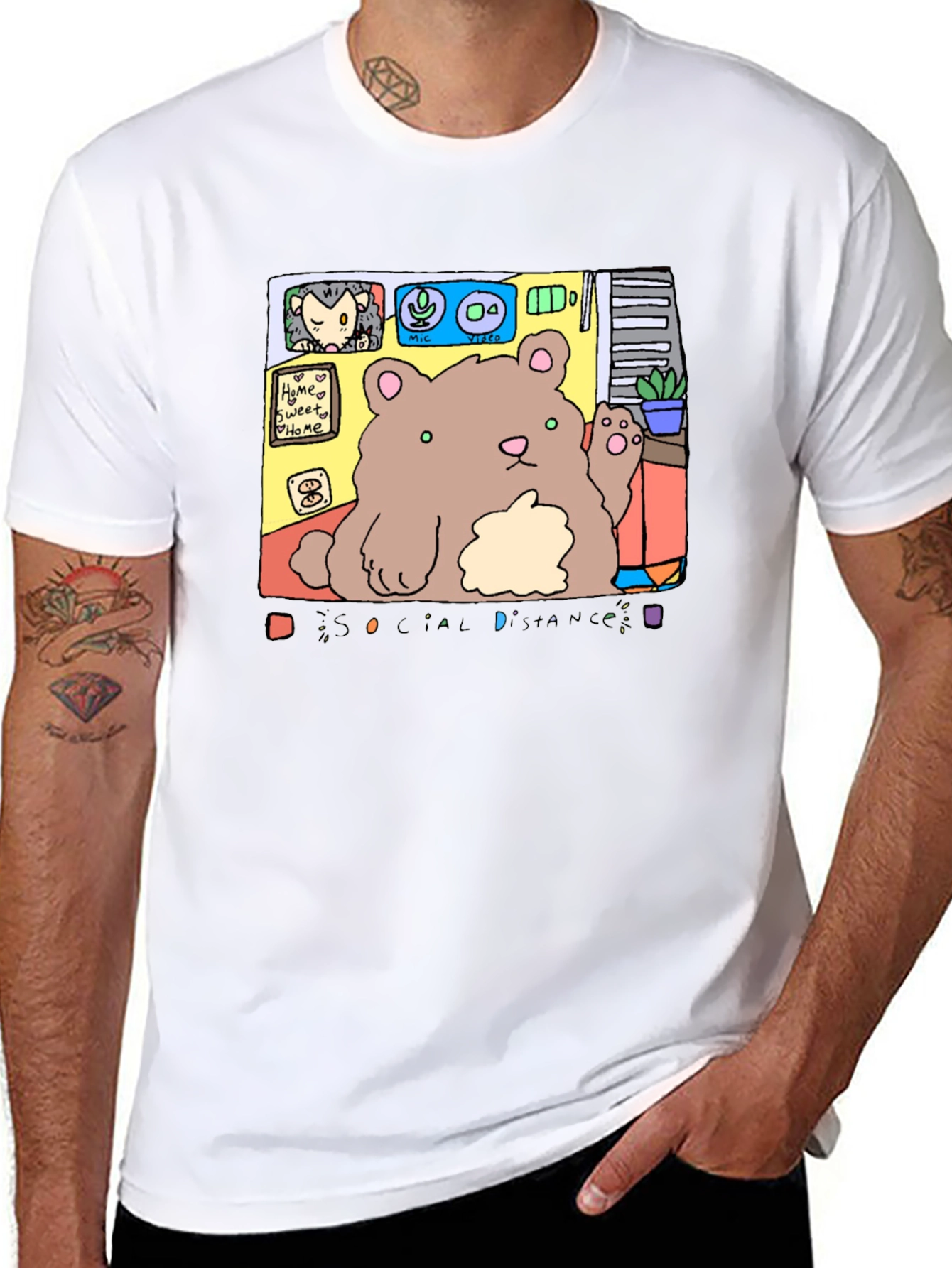 Social Distance Friends T-Shirt