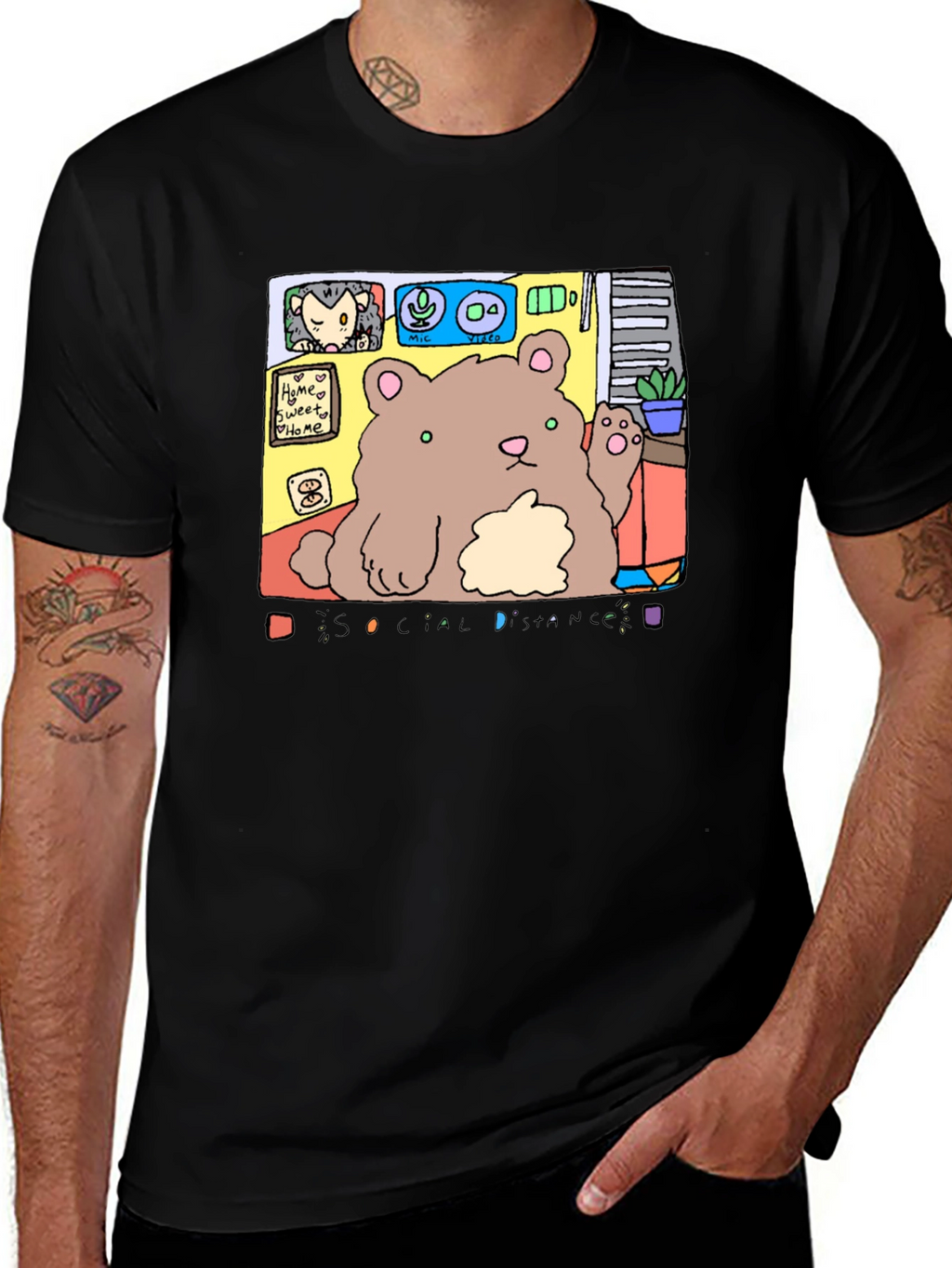 Social Distance Friends T-Shirt