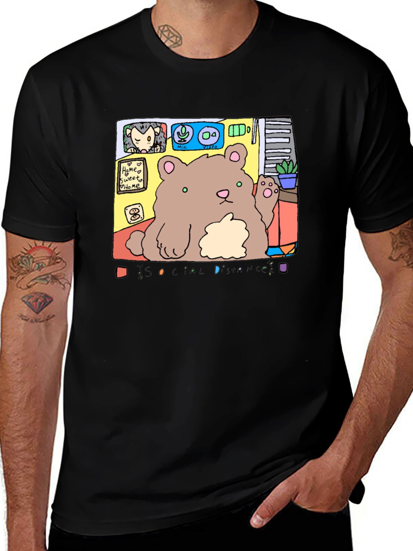 Social Distance Friends T-Shirt