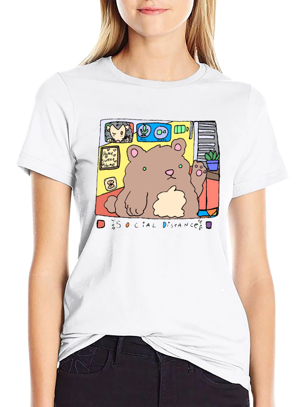 Social Distance Friends T-Shirt