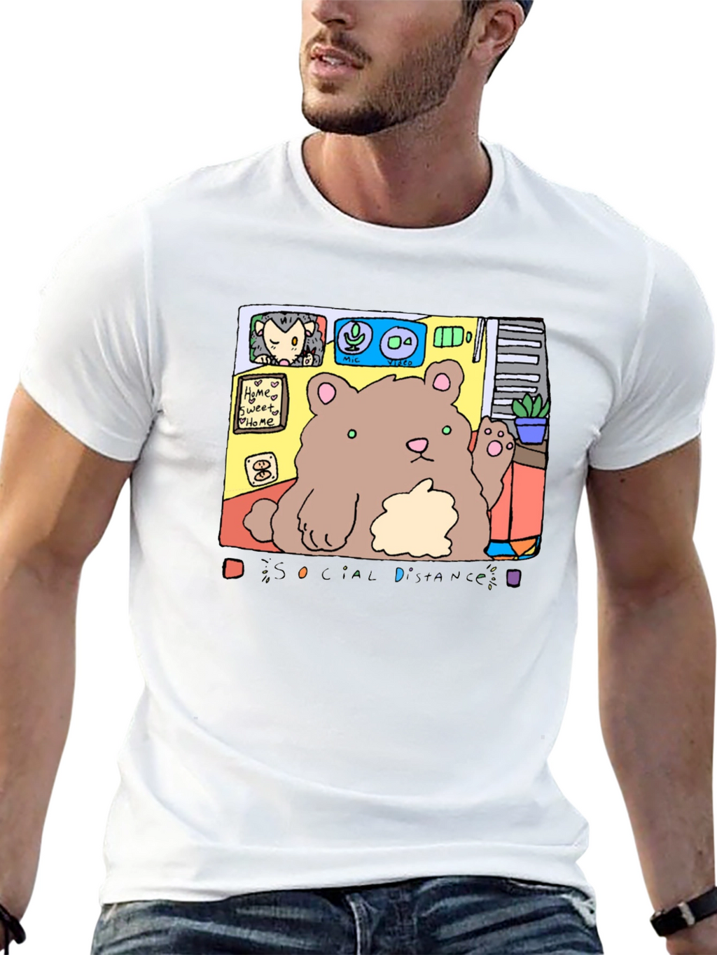 Social Distance Friends T-Shirt